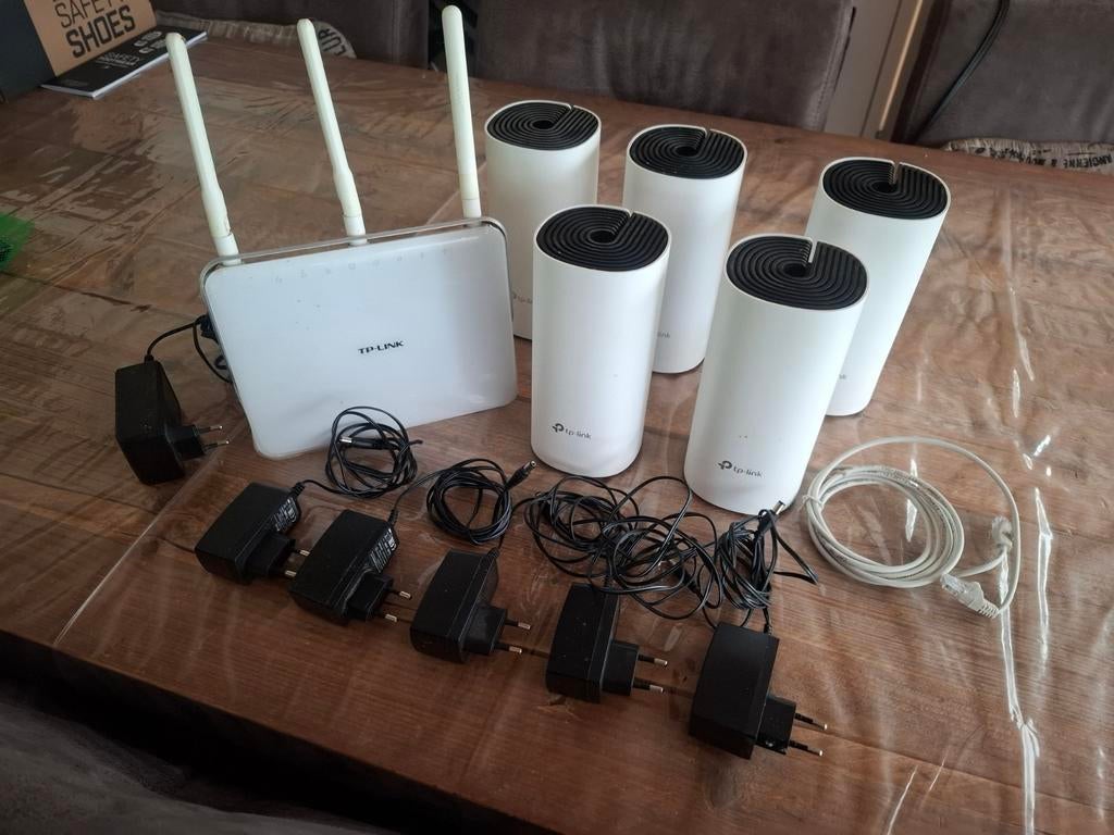 TP-Link Home Mesh Wi-Fi Systeem C9 met 5 Deco units, Ophalen of Verzenden