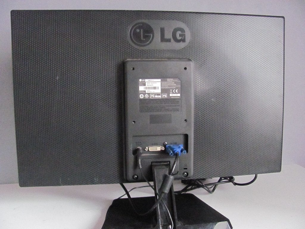 LG LED 24m37d-b 24 inch met adapter, 3 tot 5 ms, Full HD, Ophalen of Verzenden, Zo goed als nieuw