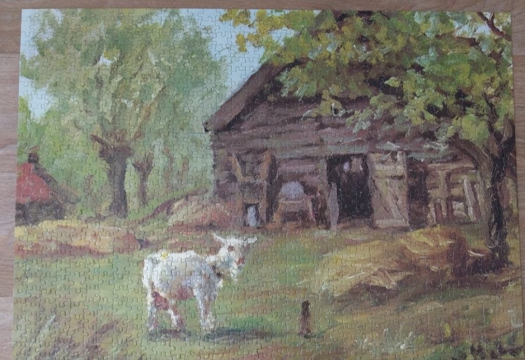 Oude puzzel van removos, Ophalen, 500 t/m 1500 stukjes, Gebruikt, Legpuzzel