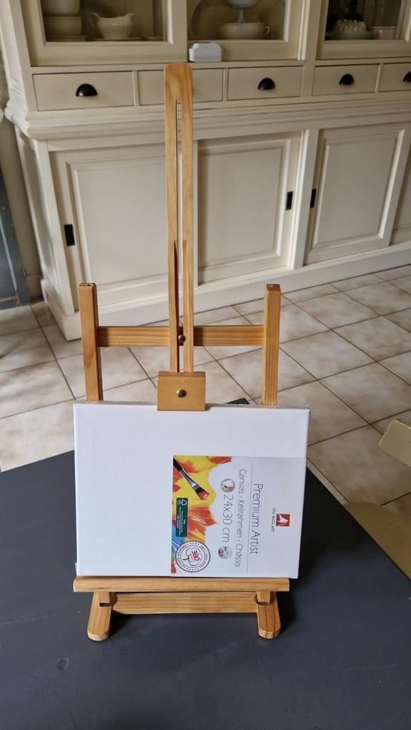 Zgan tafel schilders ezel, Hobby en Vrije tijd, Ophalen of Verzenden, Zo goed als nieuw, Ezel