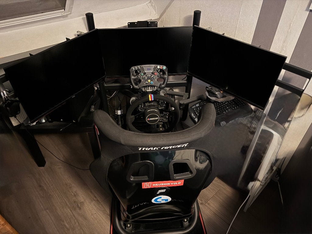 Sim Racing Set (o.a. Fanatec, Trak Racer, Heusinkveld), Ophalen, Gebruikt, Direct drive, Overige typen