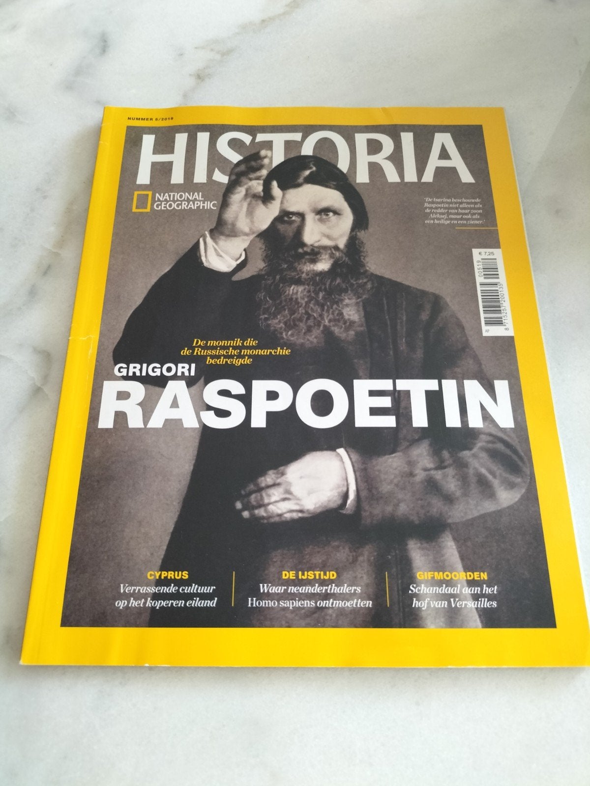 National Geographic Historia - Grigori Raspoetin, Boeken, Ophalen of Verzenden, Zo goed als nieuw, Overige typen