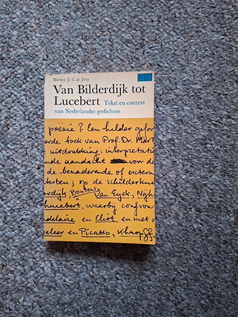 Van Bilderdijk tot Lucebert/ Pieter Geyl, Boeken, Verzenden, Gelezen, Pieter Geyl