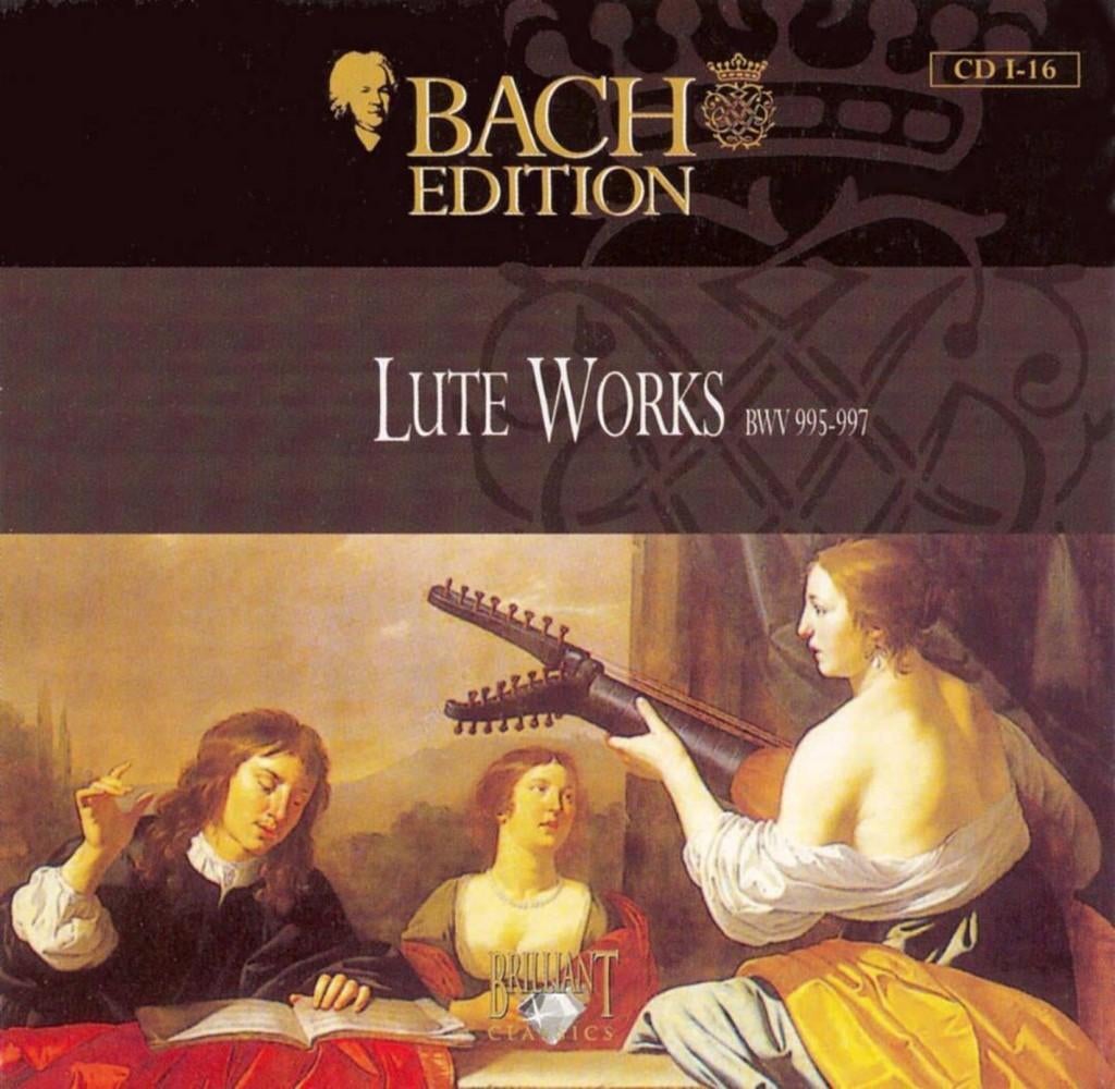 Bach edition lute works cd, Verzenden, Barok, Zo goed als nieuw, Overige typen