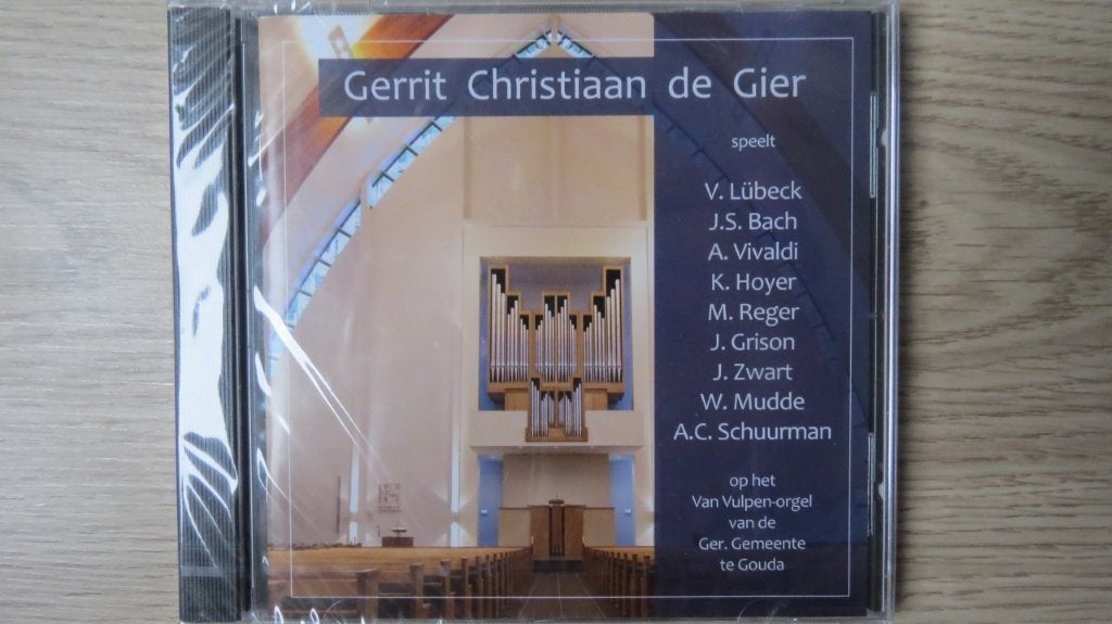 Cd van Vulpen orgel: Gerrit Chr. de Gier, Ger. Gem. Gouda, Ophalen of Verzenden, Nieuw in verpakking, Gospel