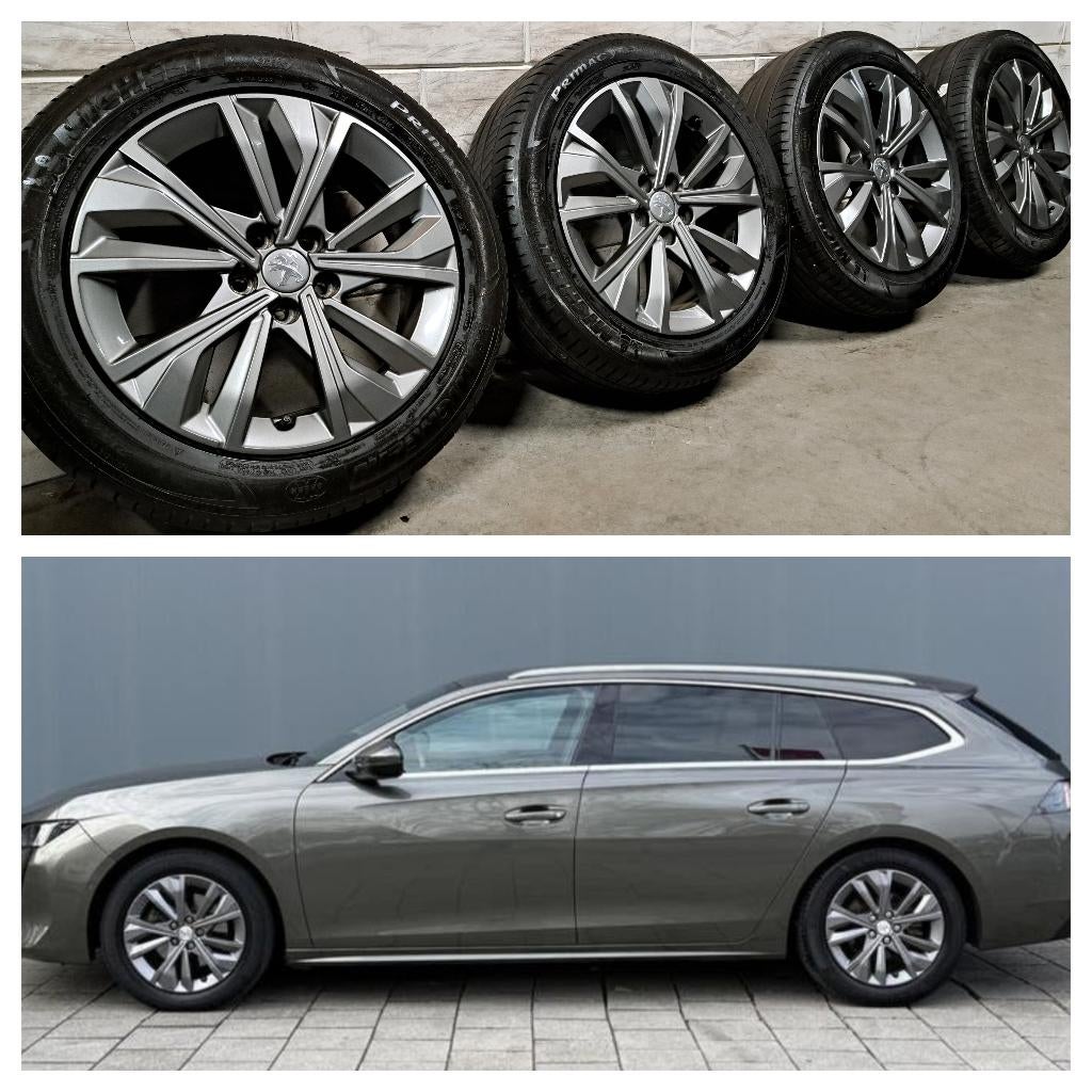 Antraciete velgen Peugeot 508 308 3008 5008 Expert 215/55/17, Auto-onderdelen, Banden en Velgen, 17 inch, Ophalen of Verzenden