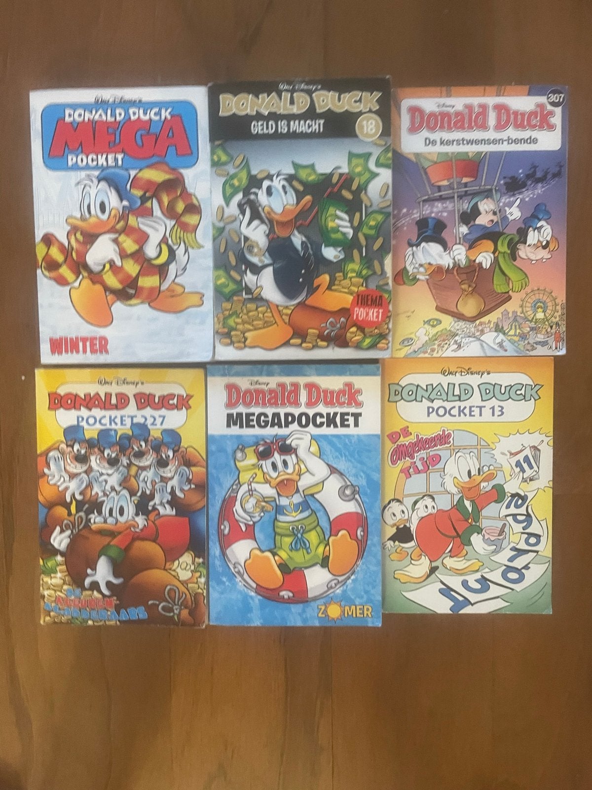 Donald Duck Pockets en Megapockets - 6 stuks, Meerdere stripboeken, Ophalen, Gelezen