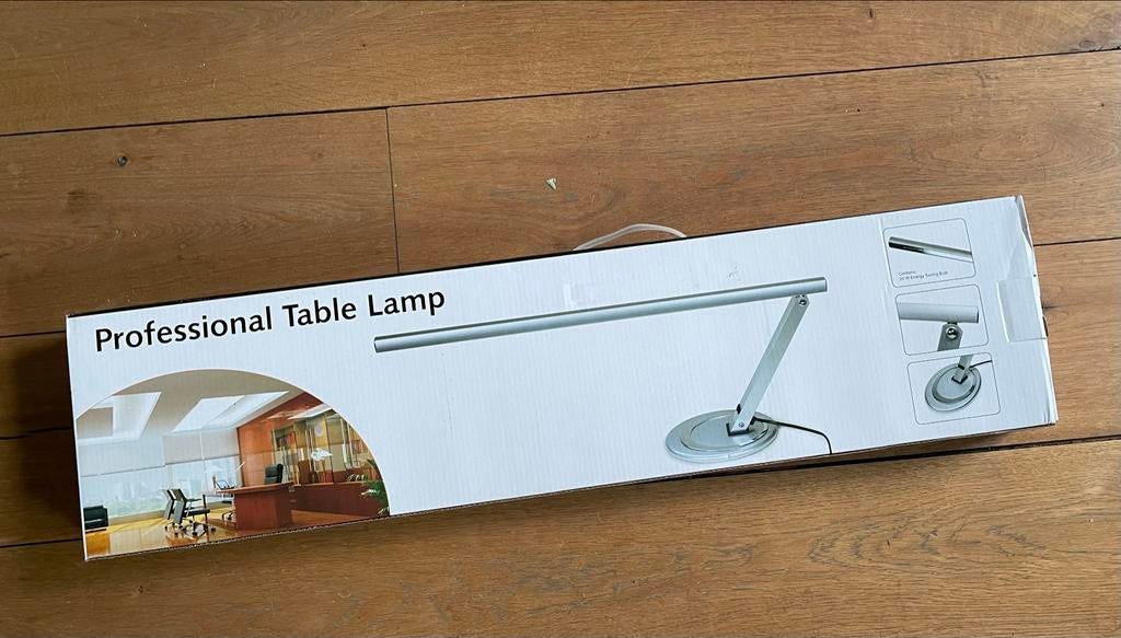 Professionele Tafellamp met Tafelklem - Design Workstation, Ophalen of Verzenden, Nieuw, Metaal