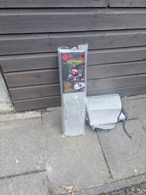 Ed hardy zonnescherm vooruit auto, Ophalen, Zo goed als nieuw
