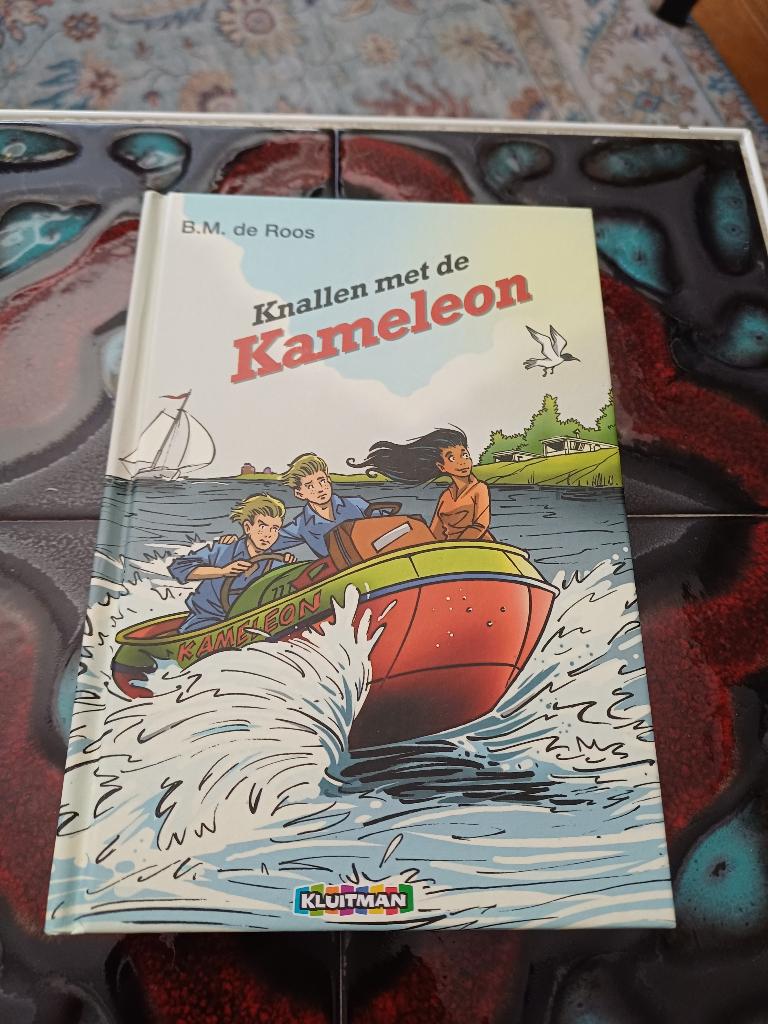 Knallen met de kameleon ( B.M. de Roos ), Boeken, Ophalen of Verzenden, Zo goed als nieuw