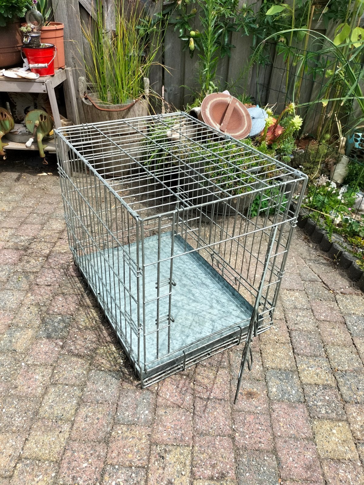 Kleine hondenbench., Ophalen, Gebruikt