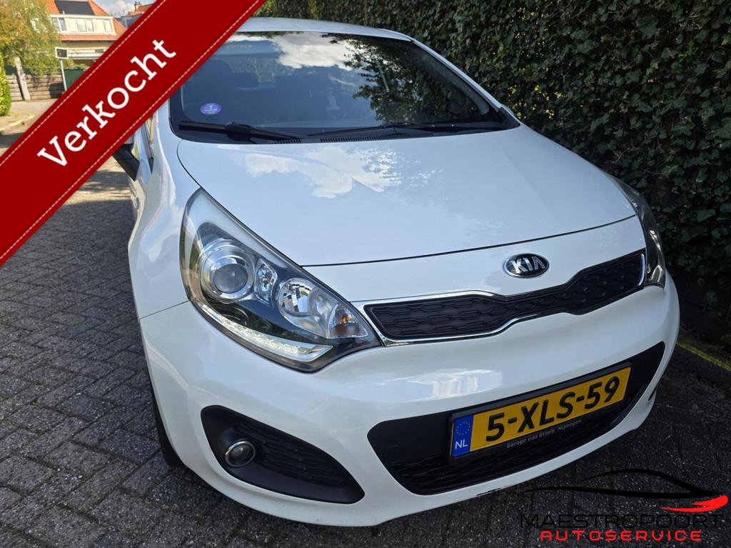 Kia Rio 1.2 CVVT BusinessLine, 4 cilinders, Wit, Bedrijf, Rio