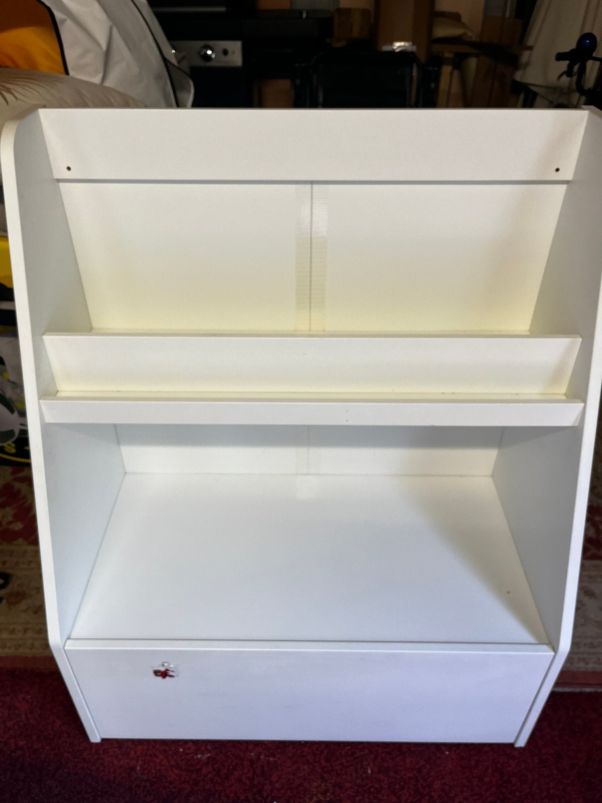 IKEA BERGIG boekenkast kids | wit, Ophalen, Gebruikt, 25 tot 50 cm, 50 tot 100 cm