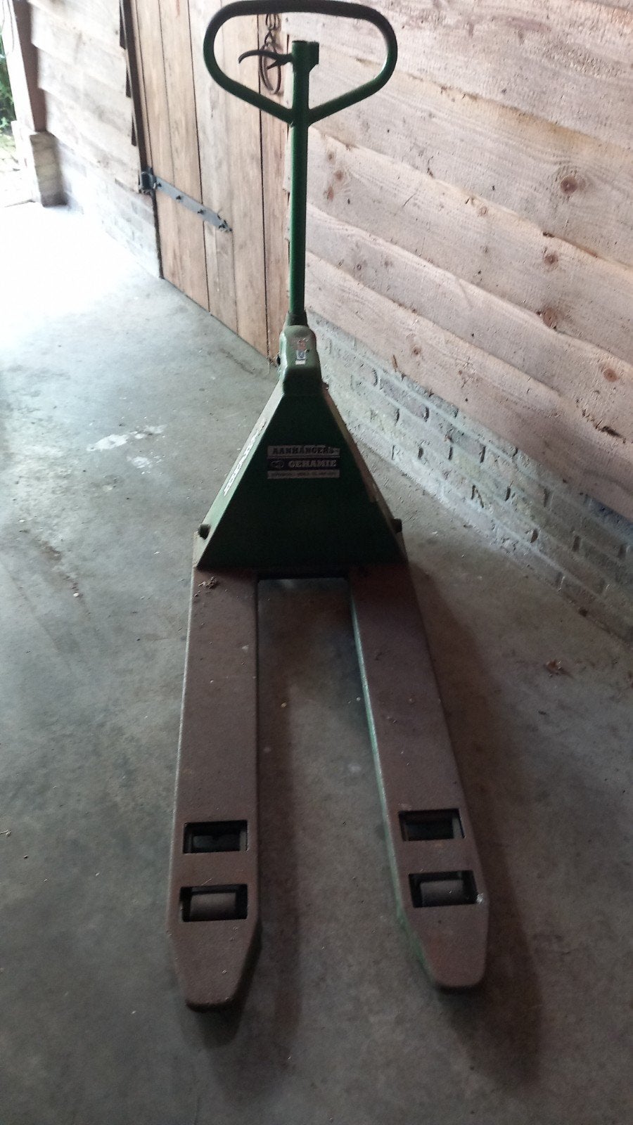 Pompwagen, palletwagen, Doe-het-zelf en Verbouw, Ophalen of Verzenden