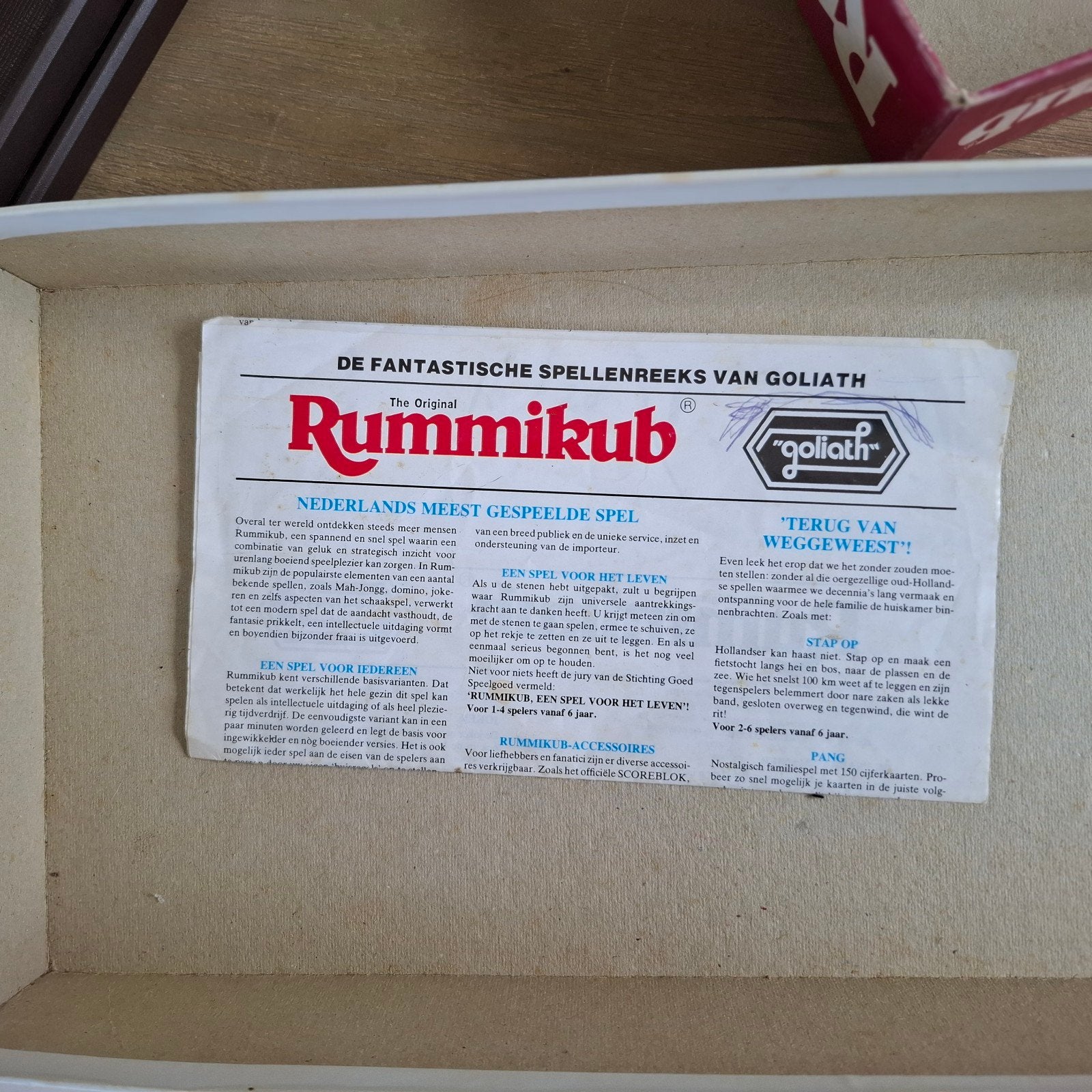 Rummikub - Het originele cijferspel van Goliath, Drie of vier spelers, Ophalen of Verzenden, Gebruikt, Goliath
