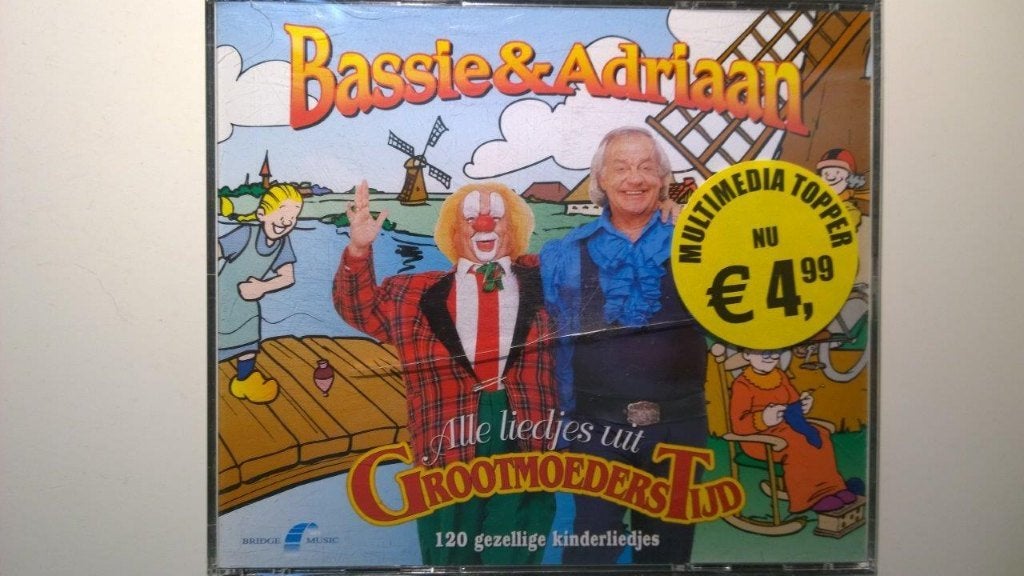 Bassie & Adriaan - Alle Liedjes Uit Grootmoederstijd, 6 tot 9 jaar, Ophalen of Verzenden, Zo goed als nieuw, Muziek