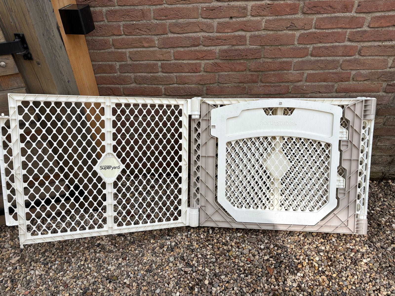North States Superyard Toddleroo Ultimate Box/Veiligheidshek, Kinderen en Baby's, Boxen, Ophalen, Gebruikt, Overige vormen