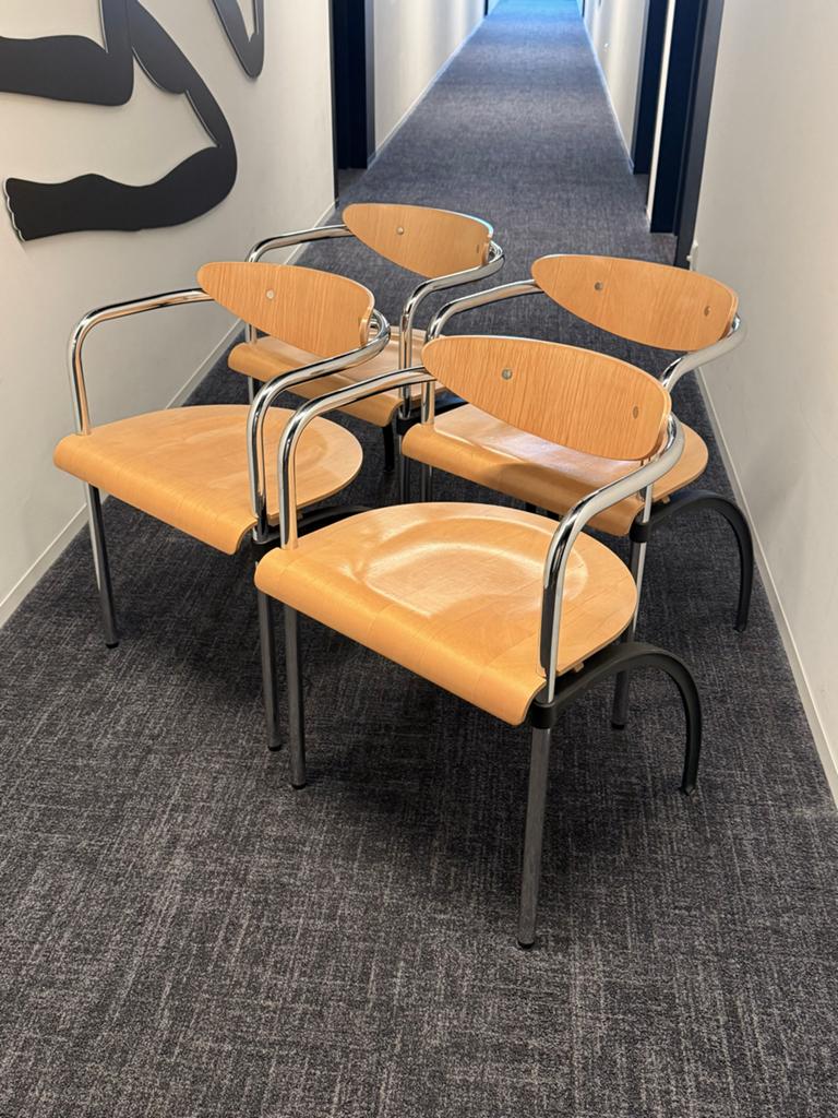 Arco Design Stoelen - Set van 4, Ophalen, Gebruikt, Overige kleuren, Vier