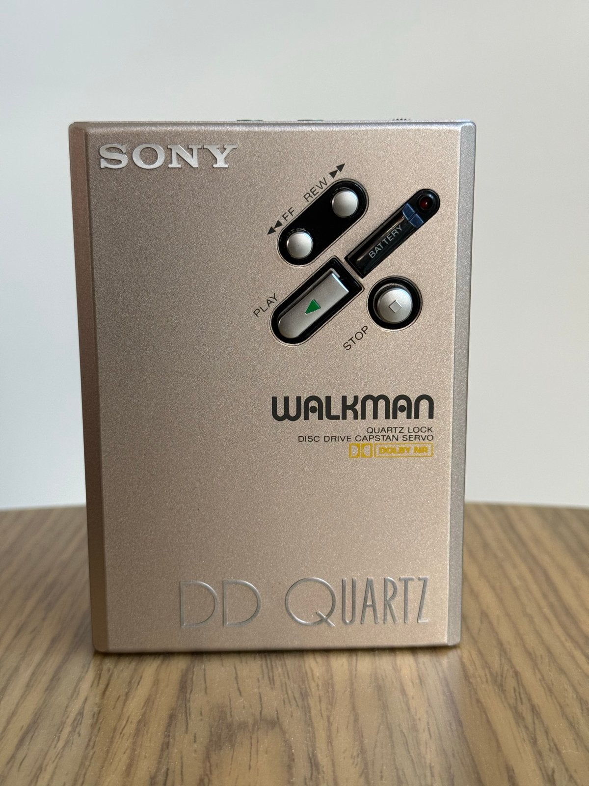 Vintage Sony Walkman DD Quartz Cassettespeler, Ophalen of Verzenden, Walkman