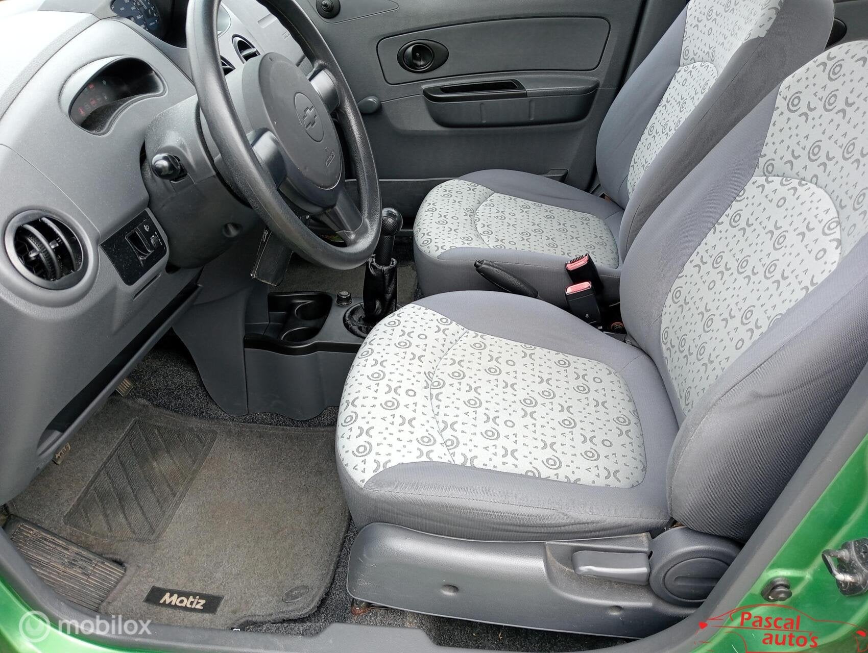 Chevrolet Matiz 0.8 nap 1e eigenaar, Auto's, Voorwielaandrijving, Euro 5, Stof, Gebruikt