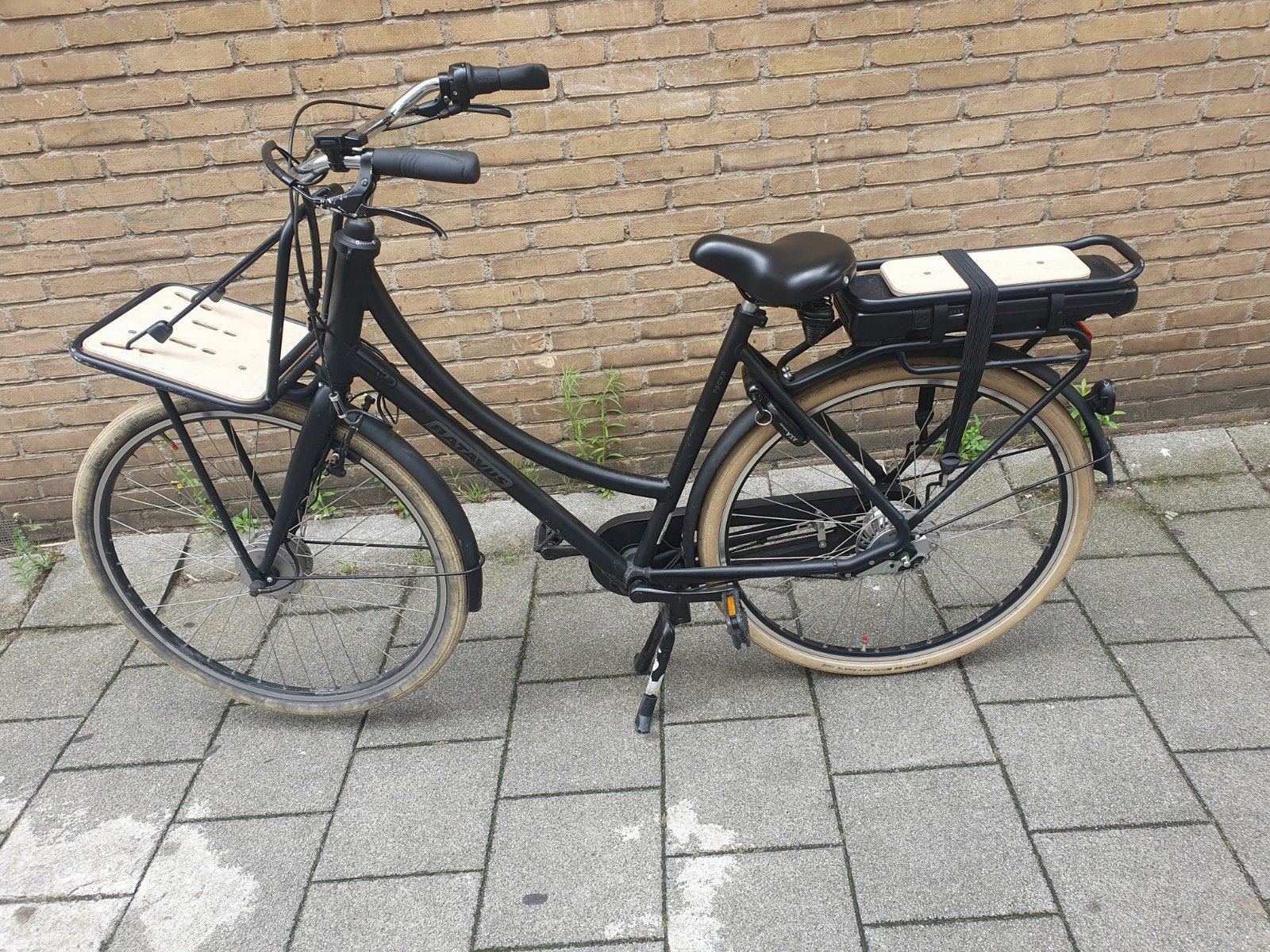 Batavus PACKD E-go elektrische fiets zonder oplader, Ophalen, Velgrem, Versnellingen, Batavus