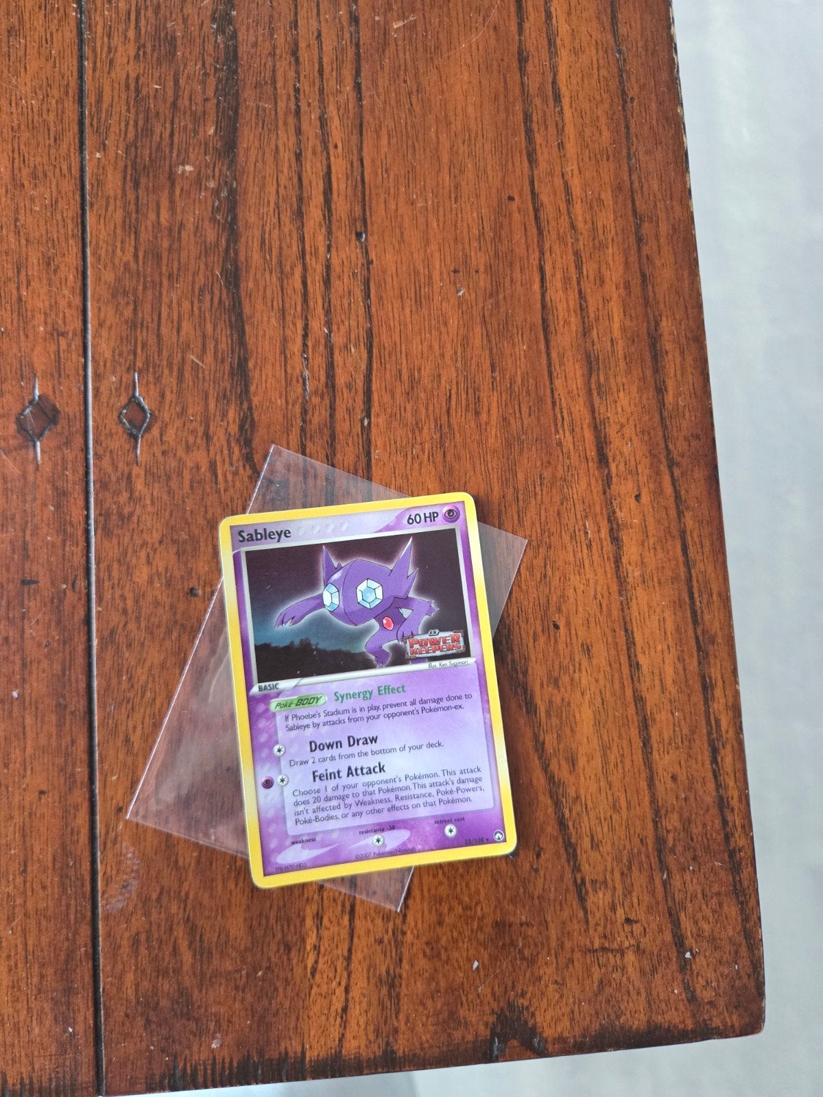 Sableye - 22/108 - Power Keepers Stamped Reverse Holo, Ophalen of Verzenden, Zo goed als nieuw