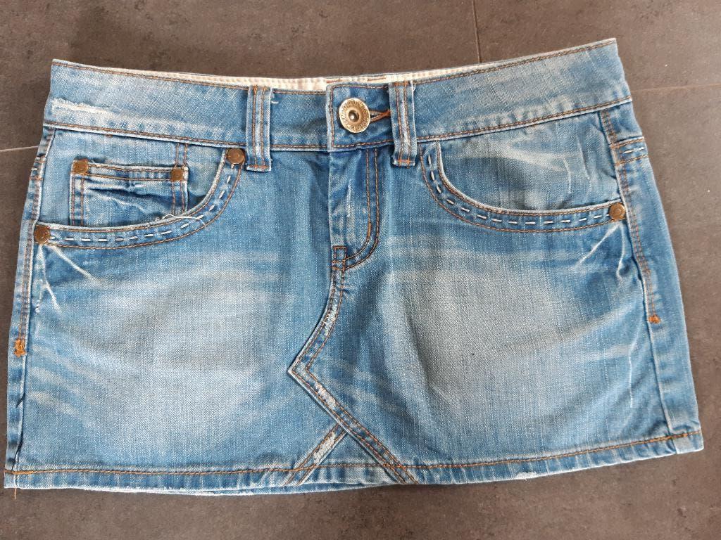 ROKJE, IL'DOLCE JEANS, MAAT 40, Maat 38/40 (M), Blauw, Ophalen of Verzenden, Gedragen