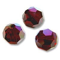 Swarovski 5000 Siam AB 8mm 270 Stuk of Per Stuk, Ophalen of Verzenden, Nieuw, Kraal