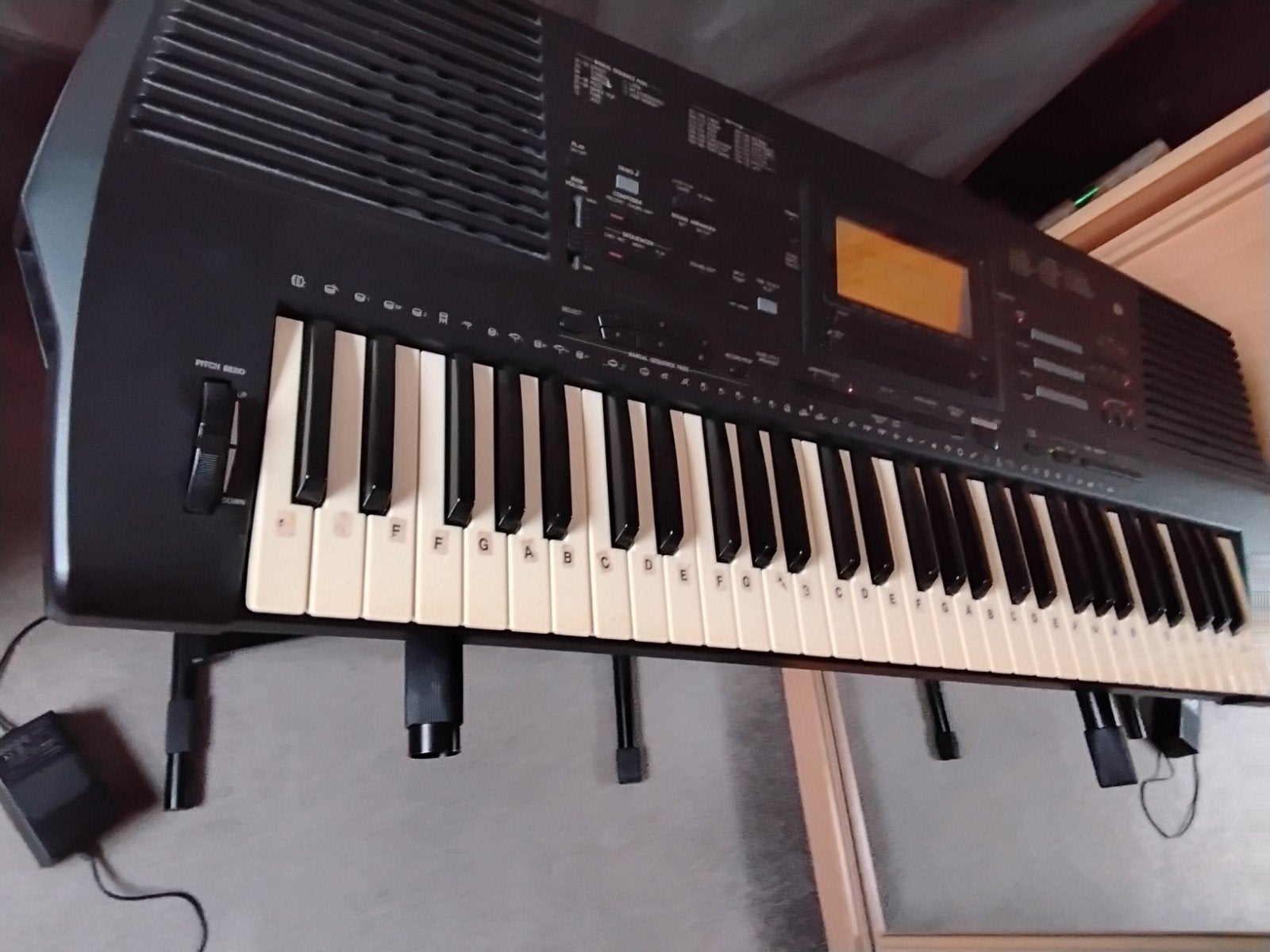 Technics SX-KN920 Keyboard met standaard, Muziek en Instrumenten, Ophalen, Aanslaggevoelig, Technics, 61 toetsen