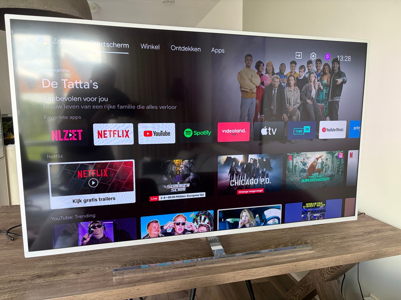 Philips 4K The One 58PUS8545 Ambilight 58 inch 4K Android TV, Ophalen, Philips, LED, 50 Hz