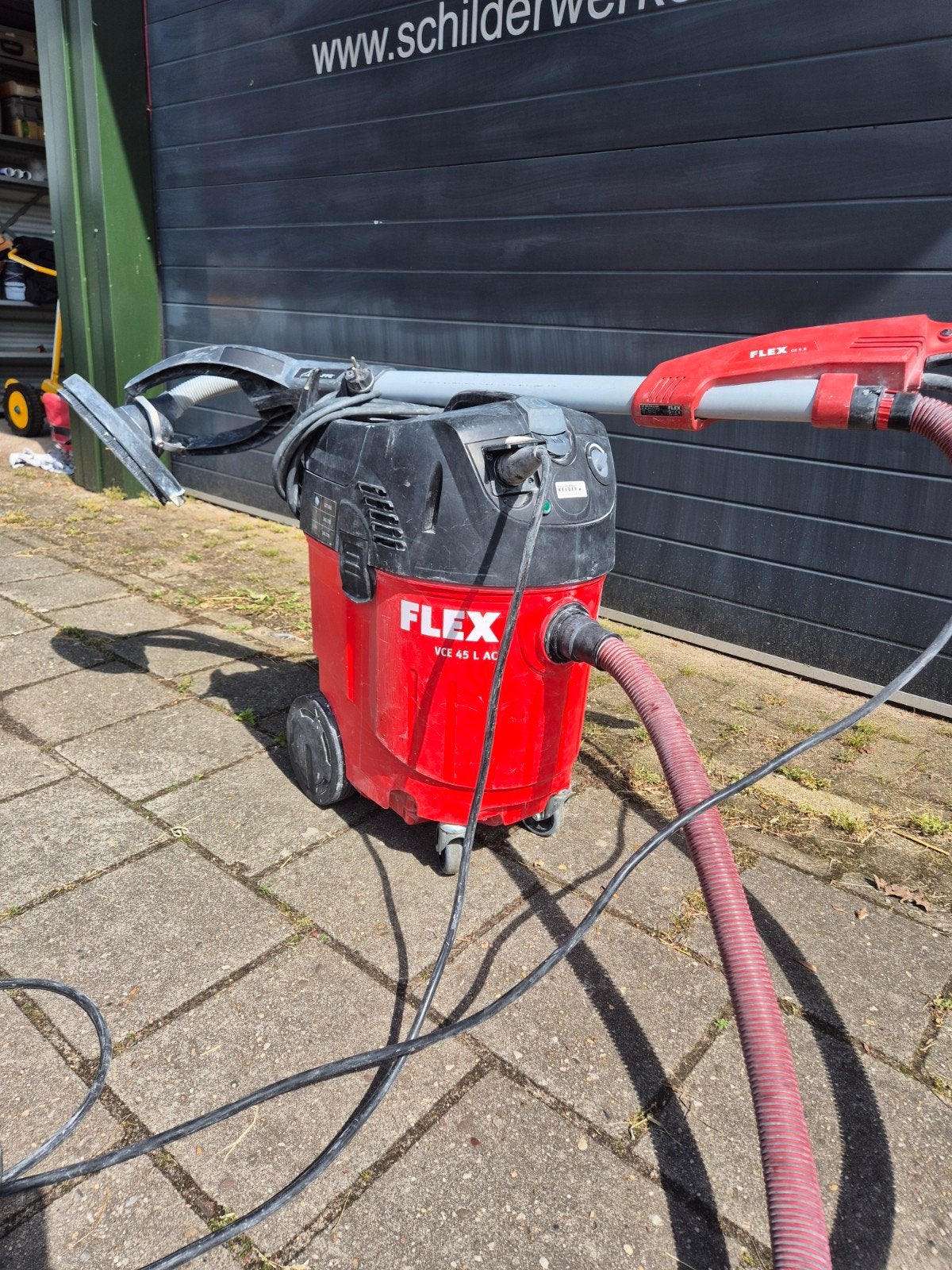 FLEX VCE 45 L AC stofzuiger met schuurmachine, Ophalen of Verzenden