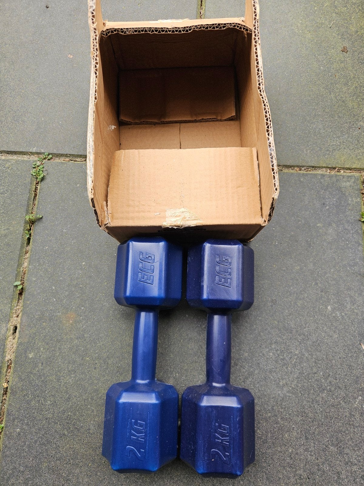 Nieuwe 2 KG Dumbbells - Ideaal voor Thuis Fitness, Ophalen of Verzenden, Nieuw, Benen, Dumbbell