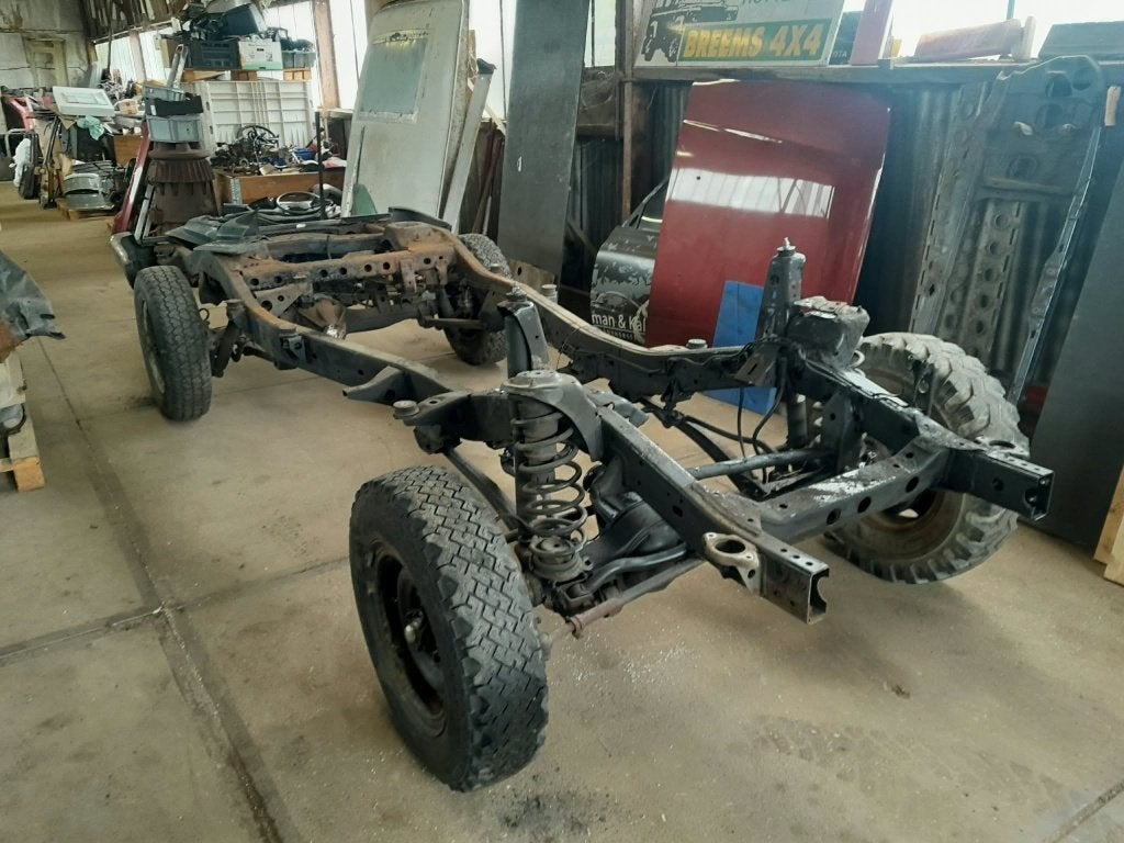 NL Chassis Toyota Landcruiser HDJ80/Land cruiser Frame 1992, Ophalen, Gebruikt, Toyota