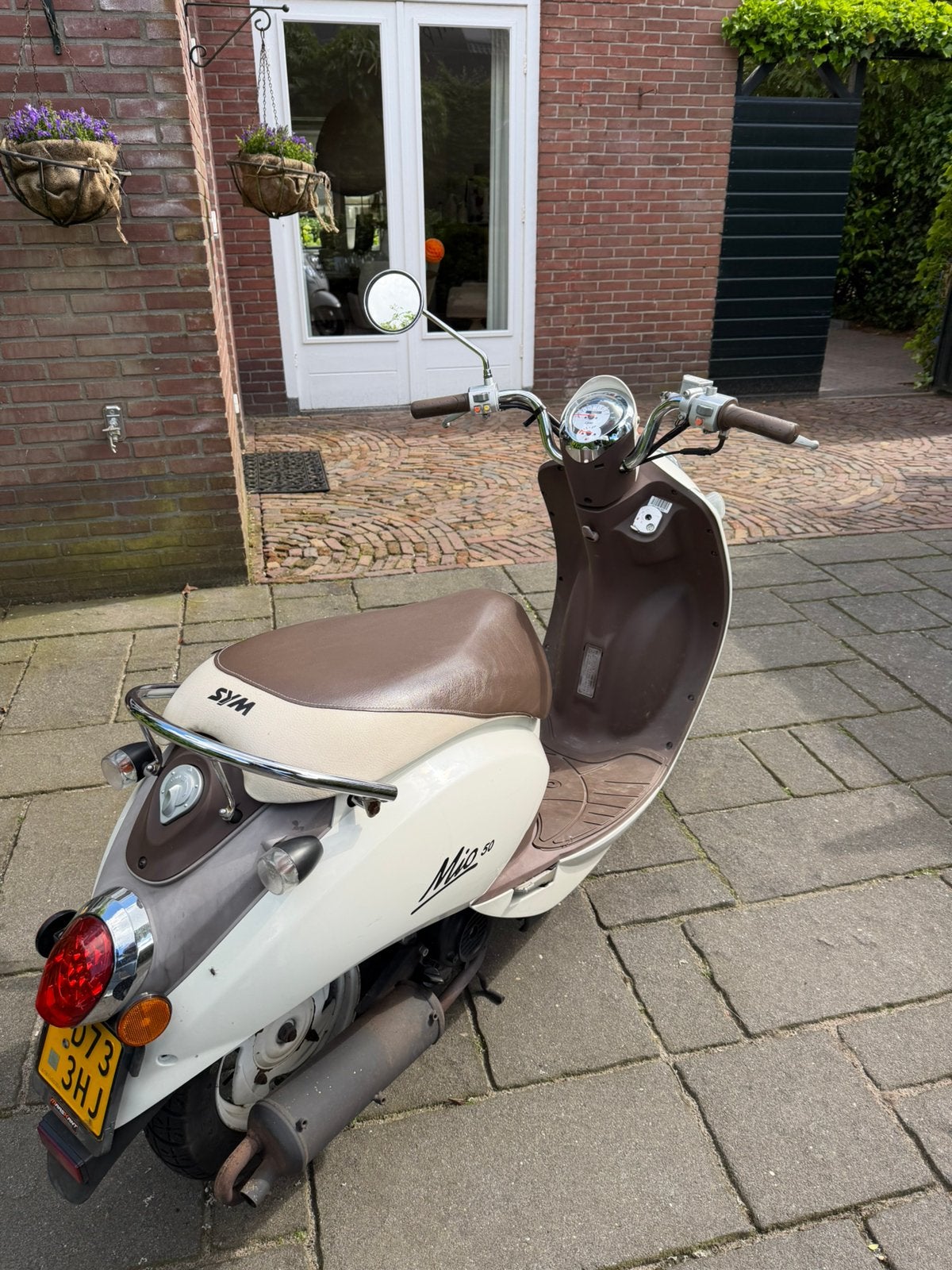 Sym mio 50cc, Fietsen en Brommers, Scooters | SYM, Gebruikt, Maximaal 45 km/u, Benzine, 50 cc
