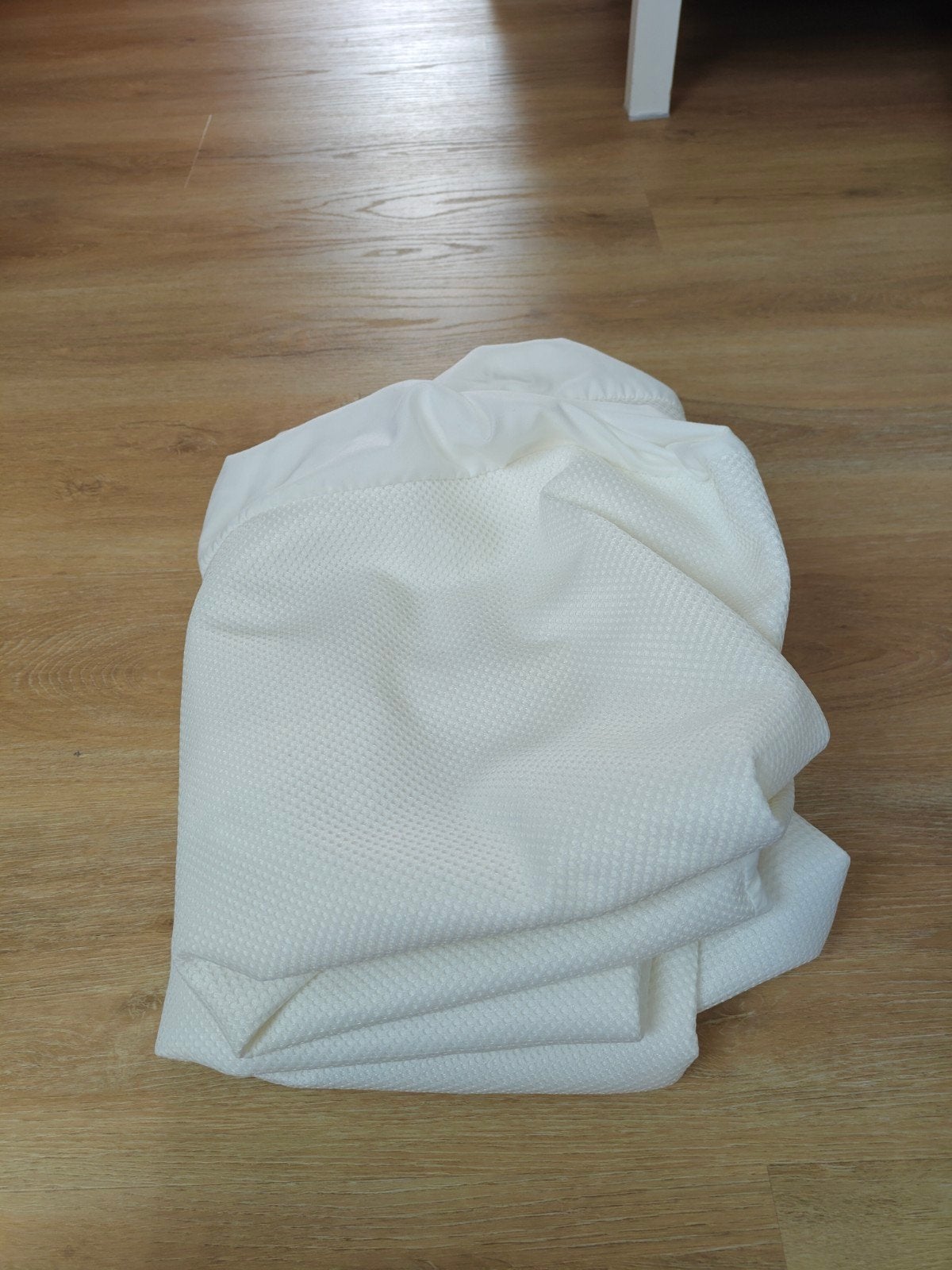 Ikea Lenast matrasbeschermer 60x120 cm, zo goed als nieuw, Jongetje of Meisje, Wit, Overige typen, Ophalen of Verzenden