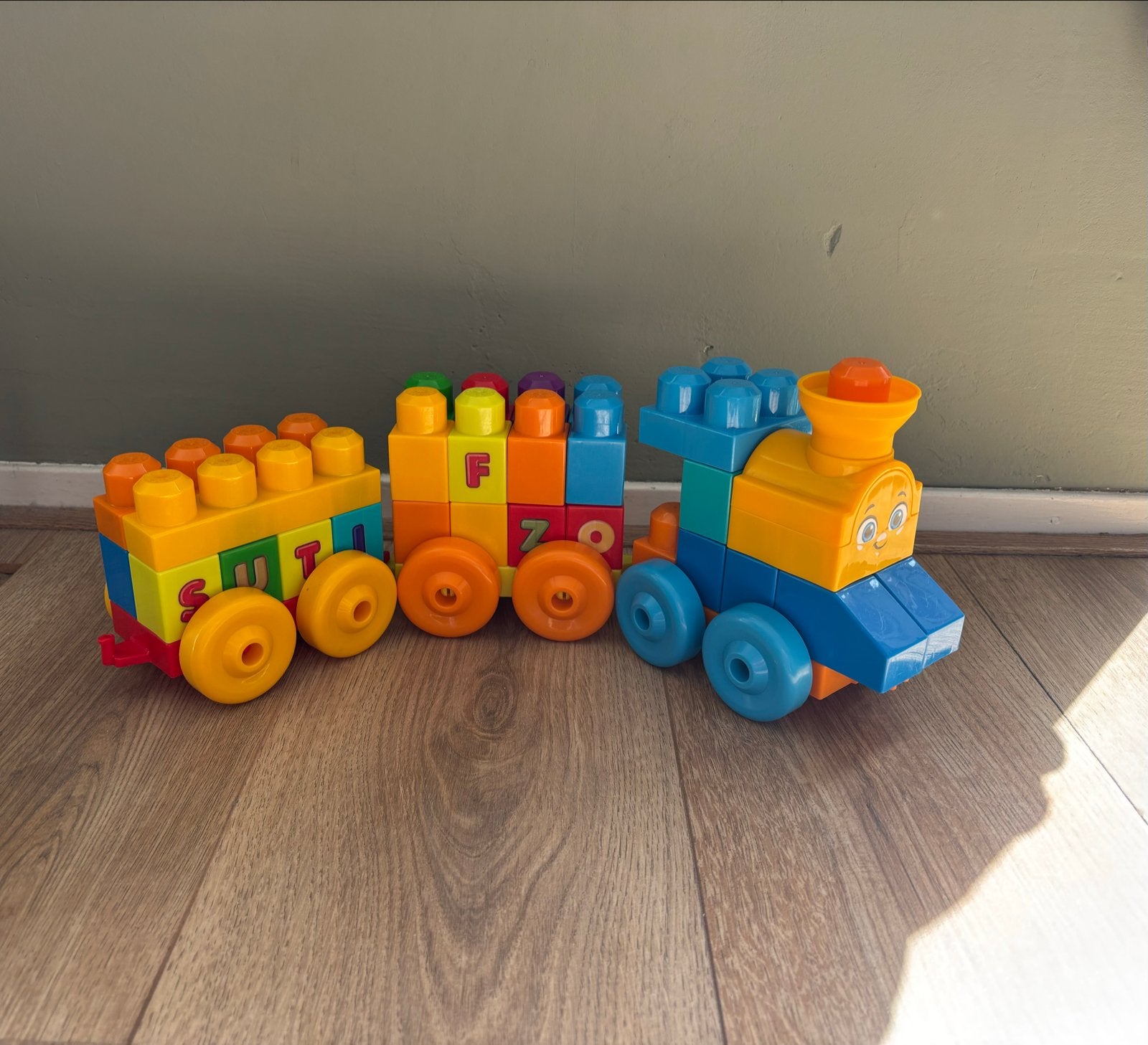 MEGA Bloks ABC Muziektrein - Leerzaam Speelplezier, Verzenden, Gebruikt, Megabloks