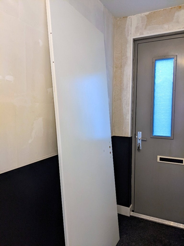 Gratis:  Berkvens toiletdeur, Ophalen, Gebruikt, 80 tot 100 cm, 215 cm of meer