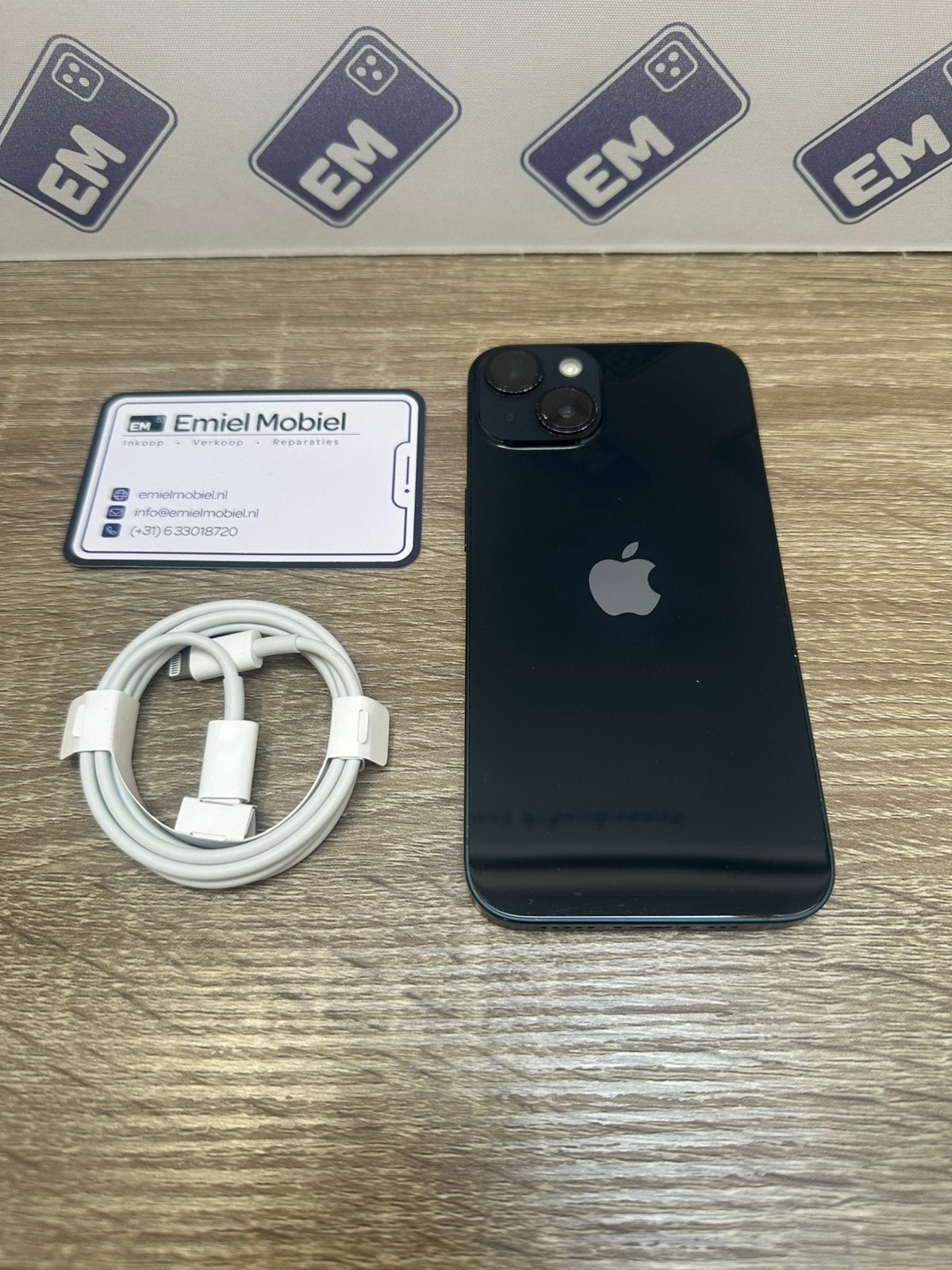 iPhone 14 - 128GB / batterij 100% / garantie, 128 GB, Zwart, Ophalen of Verzenden, Zo goed als nieuw
