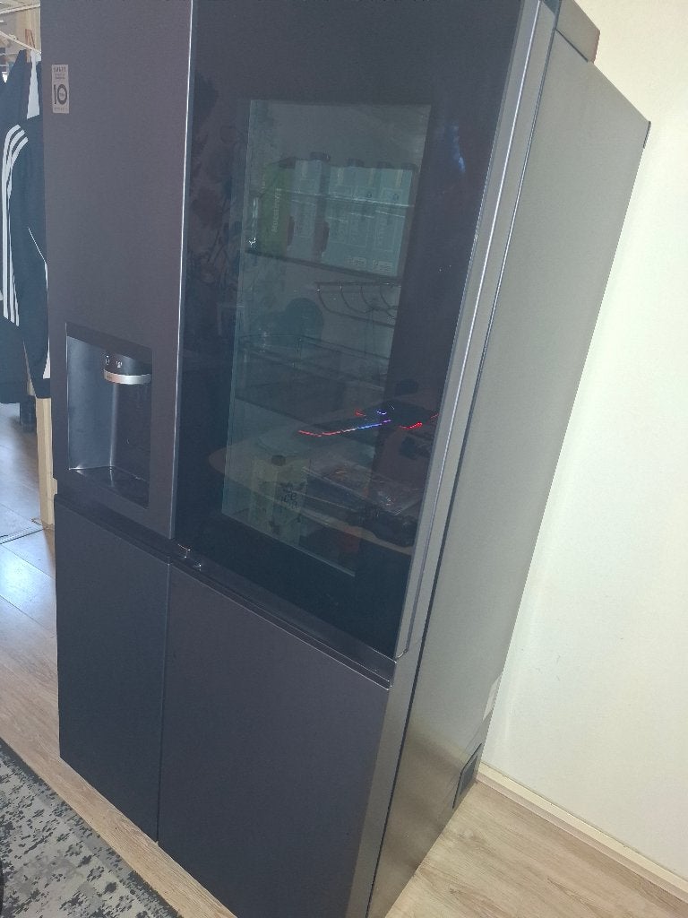 Te Koop:Amerikaanse koelkast, Witgoed en Apparatuur, Koelkasten en IJskasten, Ophalen, 200 liter of meer, 60 cm of meer, Met aparte vriezer
