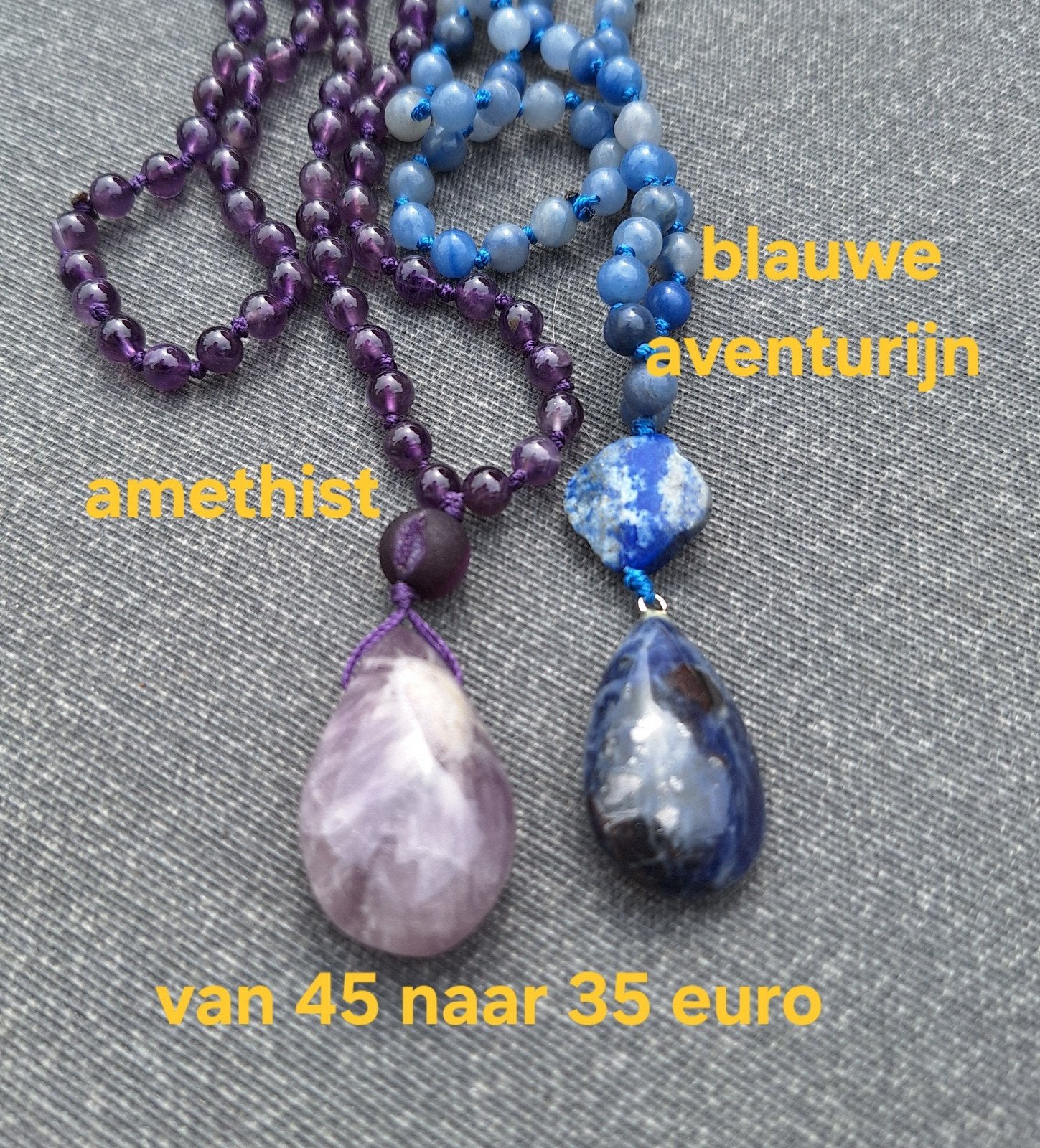Mala's, Sieraden, Tassen en Uiterlijk, Kettingen, Ophalen, Overige kleuren, Nieuw, Steen of Mineraal