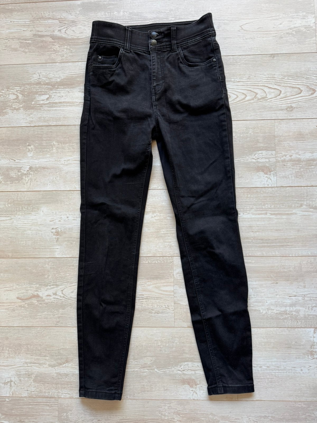 Zwarte skinny jeans Magic Simplicity - maat 40, Verzenden, Gedragen, Zwart, W30 - W32 (confectie 38/40)