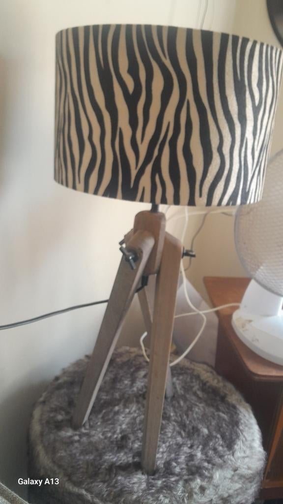Zebera lamp te koop, Ophalen, Rond