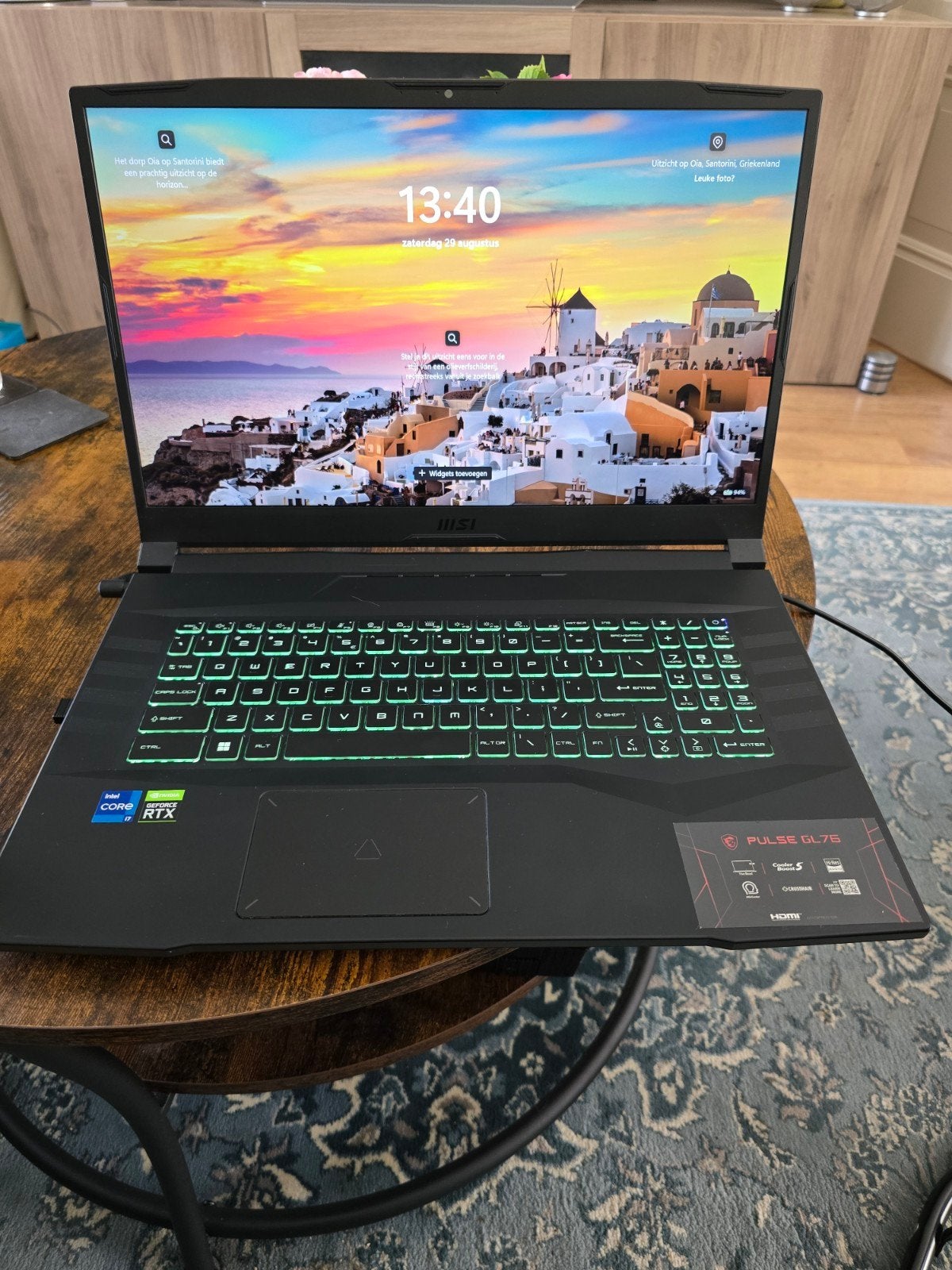 MSI Gaming PULSE GL76, Ophalen, MSI, 2 tot 3 Ghz, Zo goed als nieuw