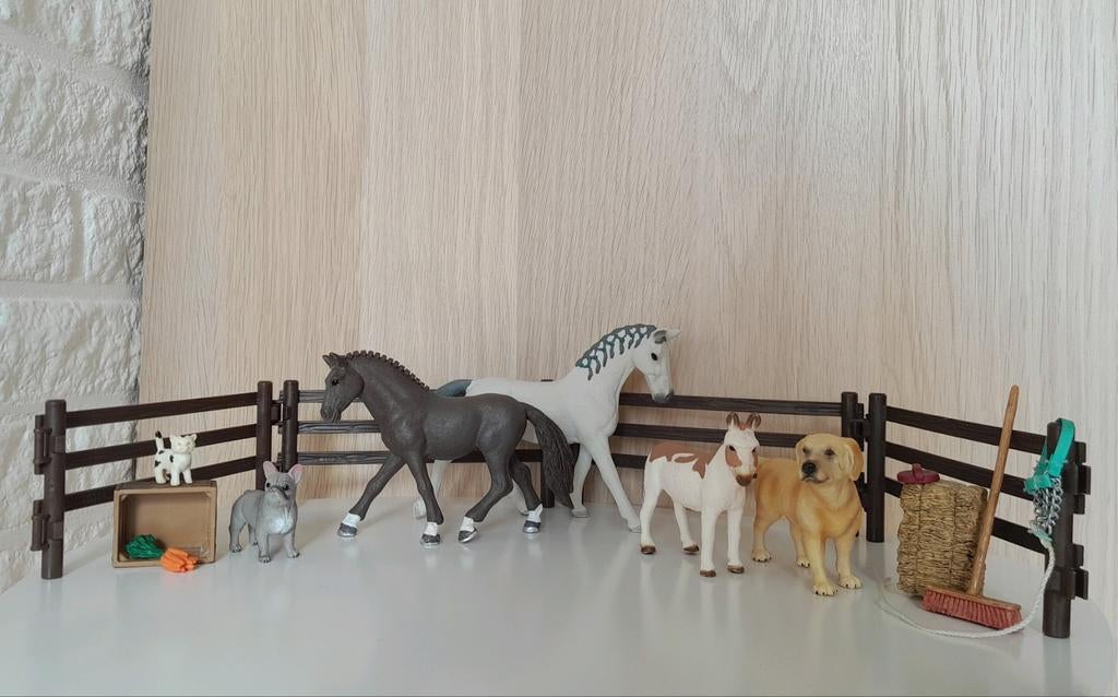 Schleich pakket (3), Ophalen of Verzenden, Zo goed als nieuw
