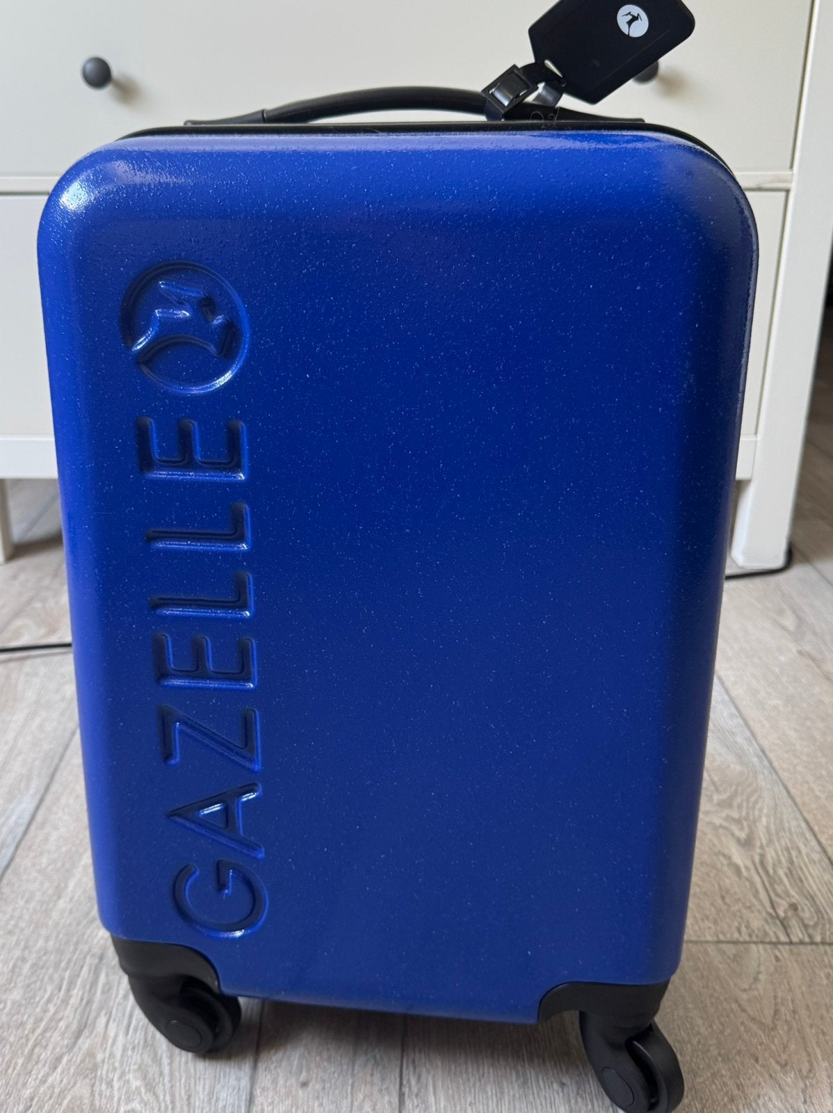 Nieuwe  collectors item Gazelle trolley reis koffer  TOP!!, 50 tot 60 cm, Hard kunststof, Ophalen of Verzenden, Zo goed als nieuw