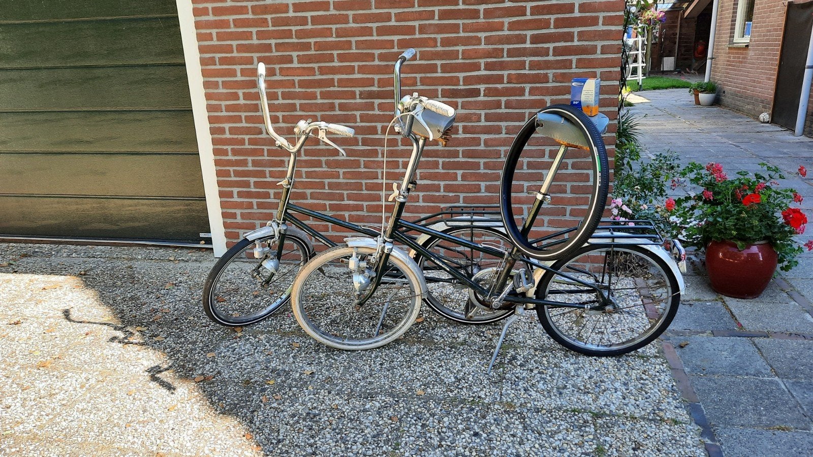 Gazelle Kwikstep, 2x. Vintage vouwfiets 2 versnellingen, Fietsen en Brommers, 20 inch of meer, Gebruikt, Versnellingen, Ophalen of Verzenden