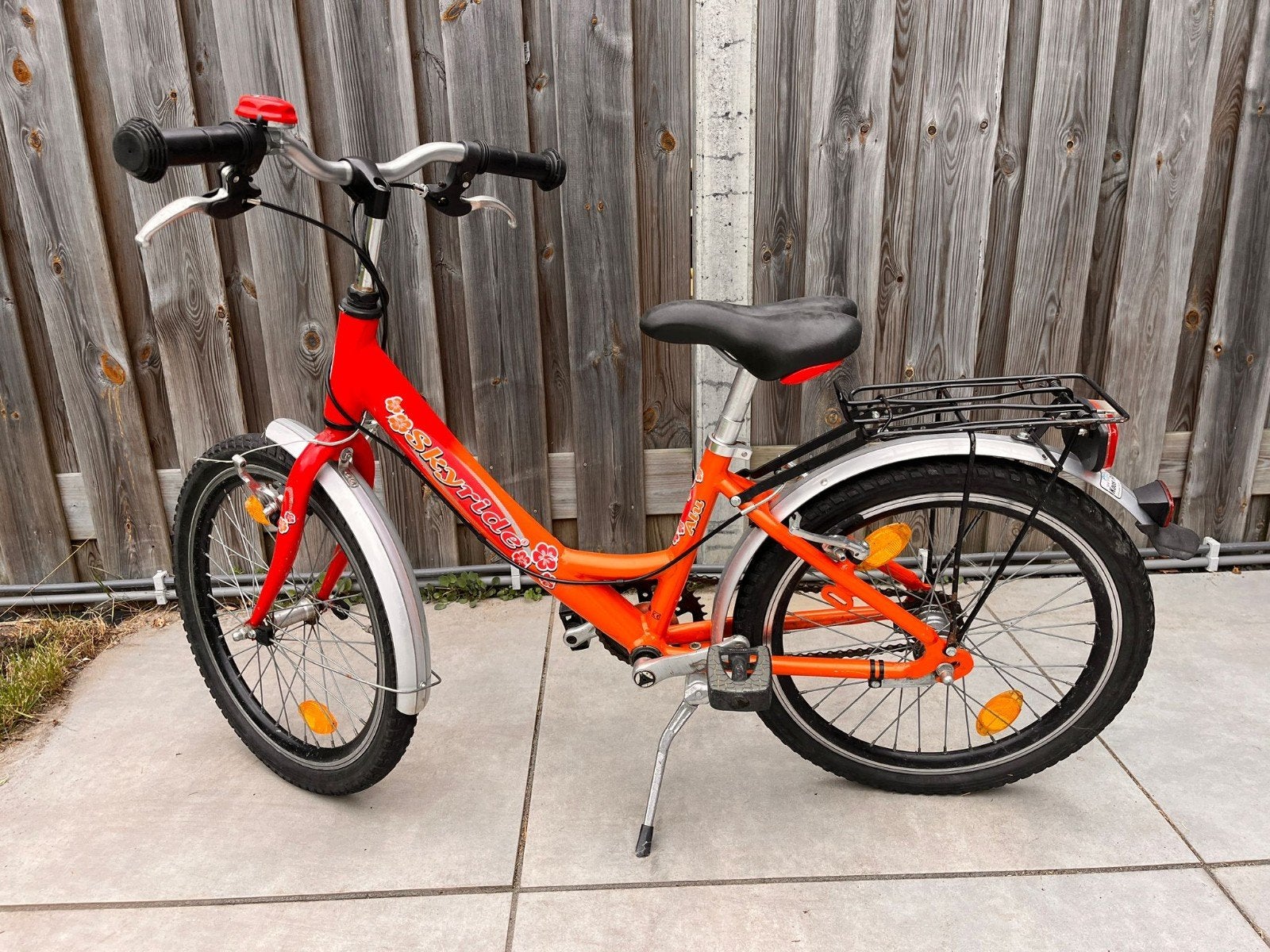 Kinderfiets Puky Skyride Alu Rood/Oranje 20inch, Fietsen en Brommers, Ophalen, Terugtraprem, 16 tot 20 inch, Puky