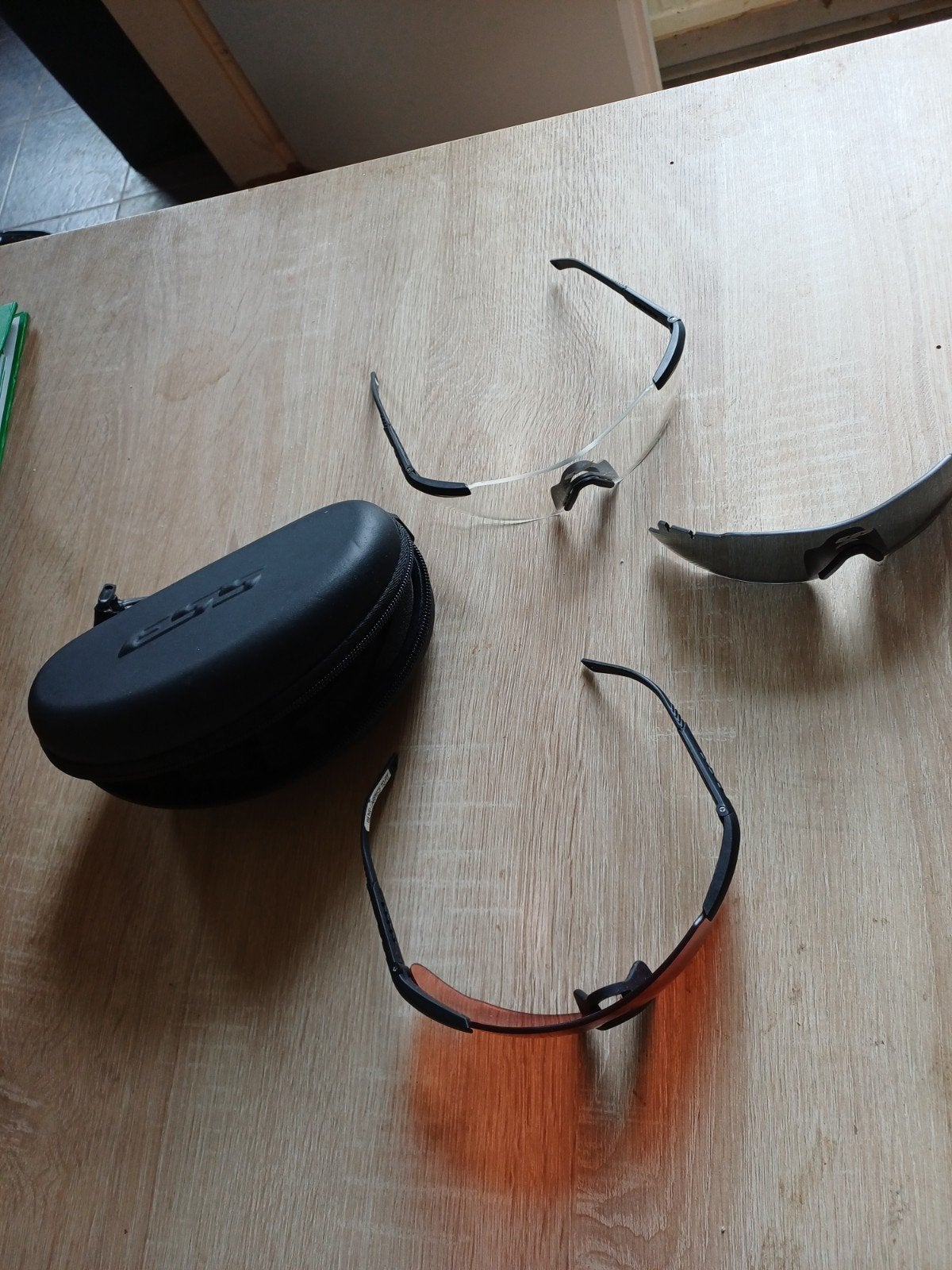 Airsoft Beschermingsbril met verwisselbare lenzen, Ophalen of Verzenden, Gebruikt