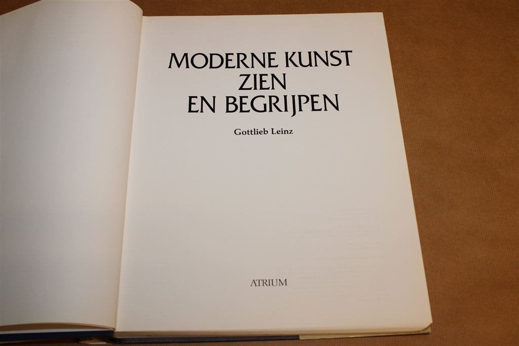 Moderne Kunst Zien en Begrijpen — Kunstbewegingen 20e Eeuw, Ophalen of Verzenden, Gelezen