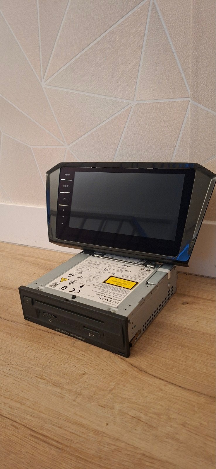 MIB2.5 Navigatie & CarPlay Radio VW Golf Passat Tiguan, Auto diversen, Autoradio's, Ophalen of Verzenden, Gebruikt